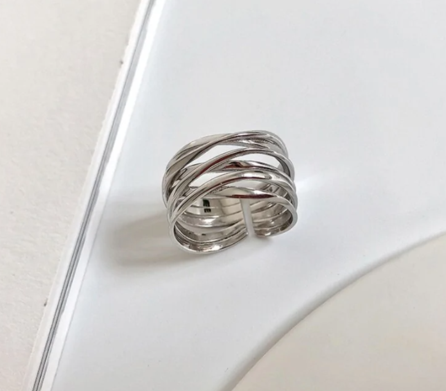 Chiara Ring in Silver